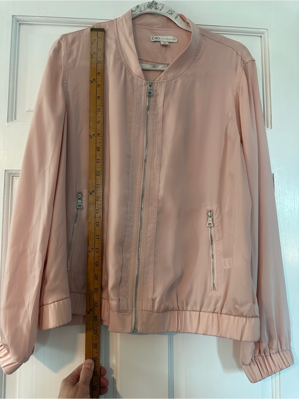 Cato Blush Pink Bomber Jacket